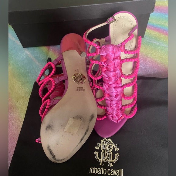 Roberto Cavalli Stiletto Sandals - Picture 3 of 6
